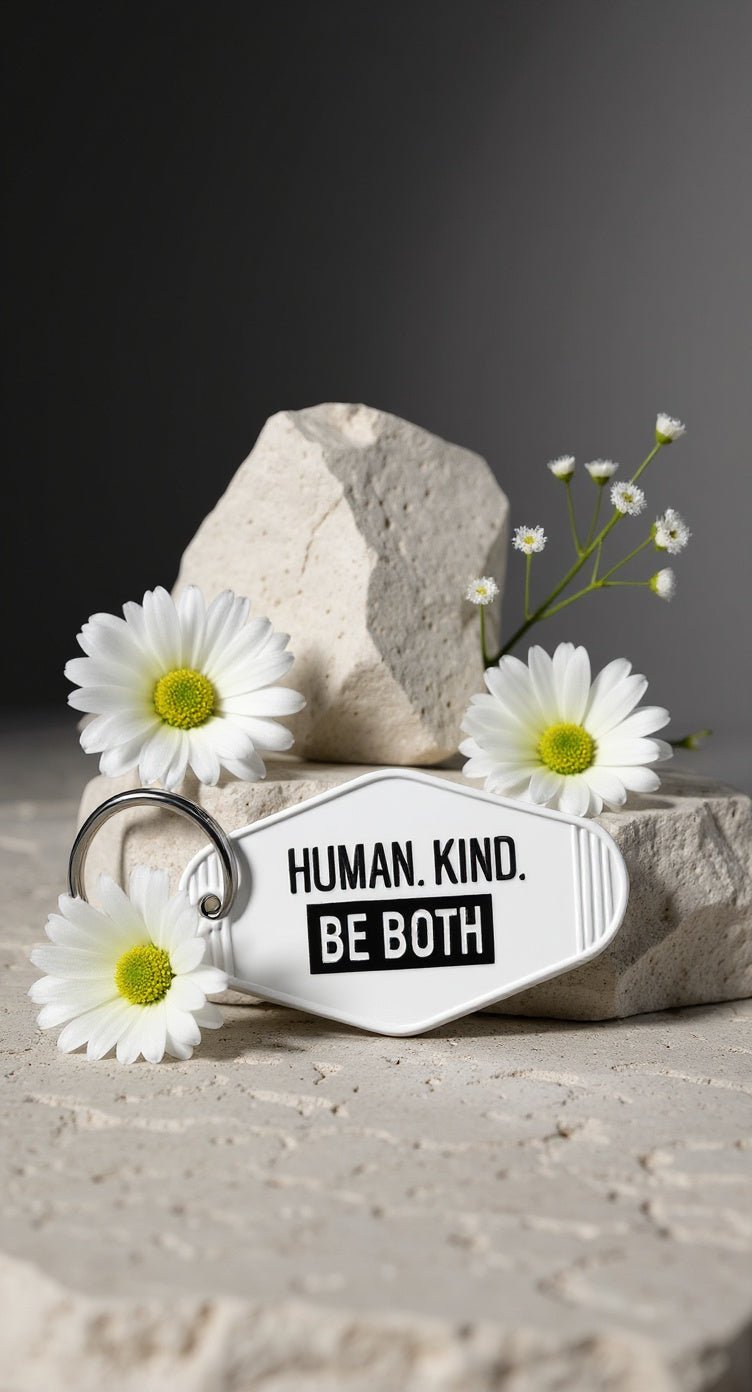 Human Kind Keychain - Evolve Supply Co. Evolve Supply Co.