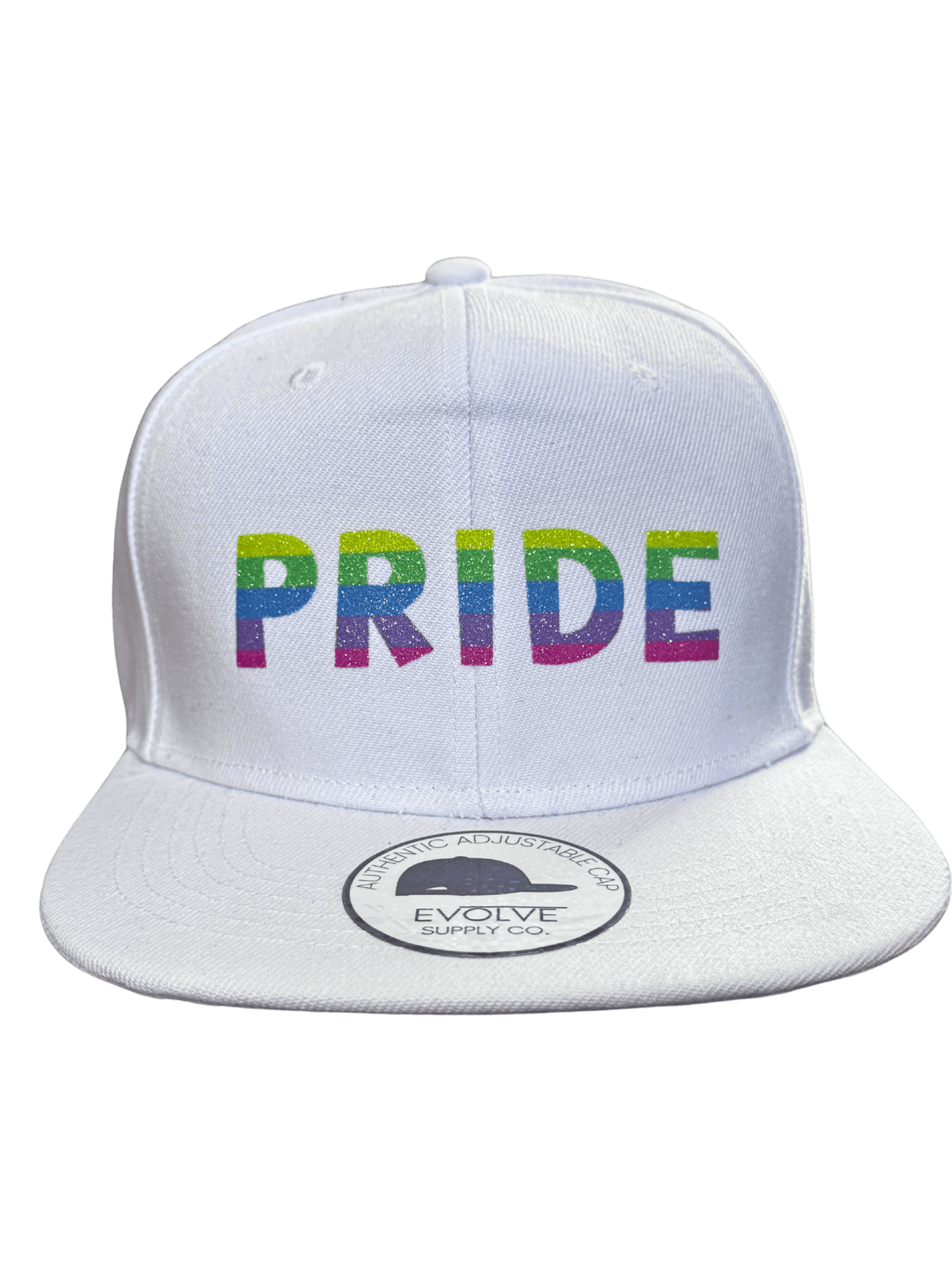 Evolve Pride Glitter Snapback - Evolve Supply Co. Evolve Supply Co.