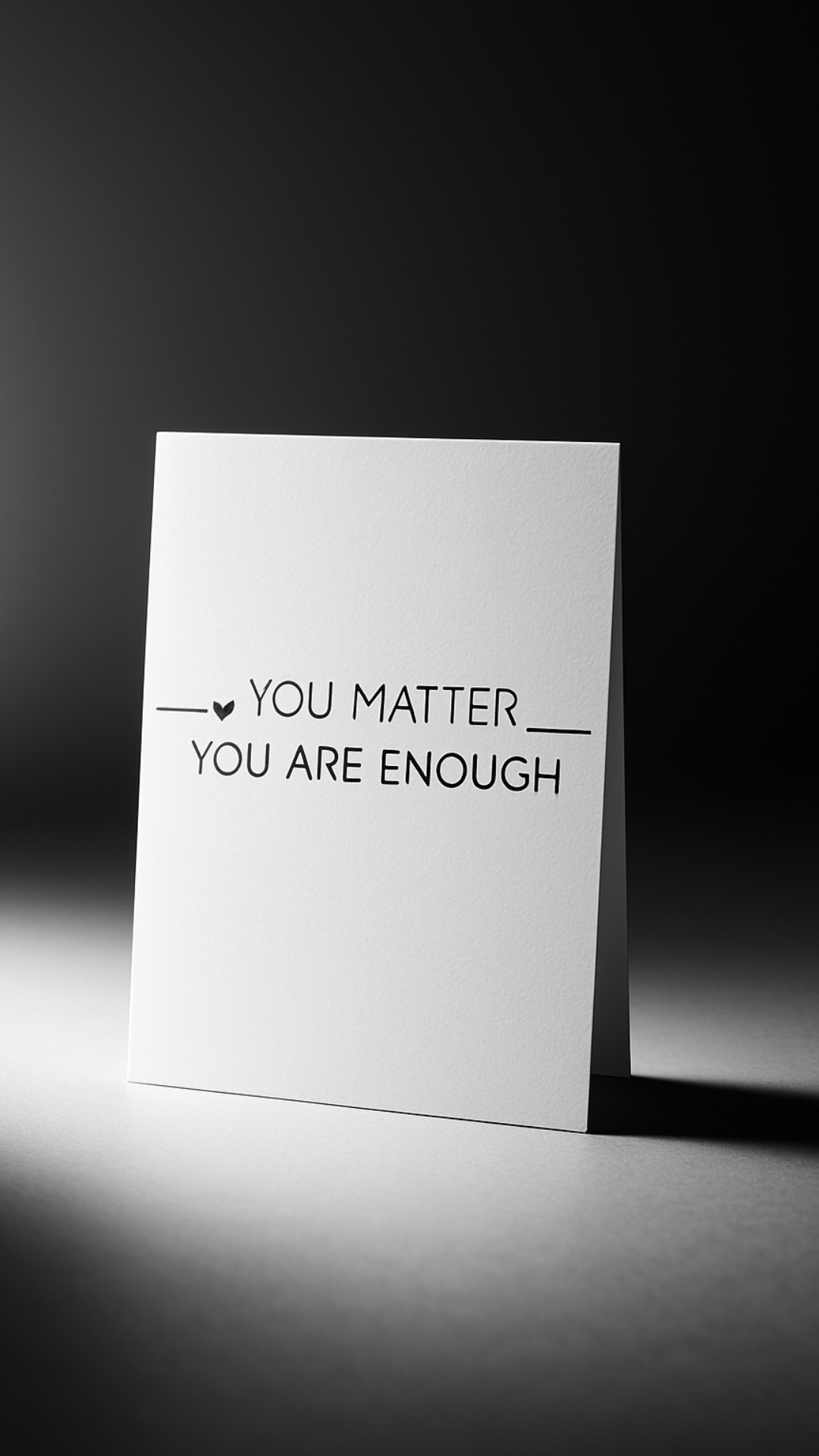 You Matter Card - Evolve Supply Co. Evolve Supply Co.