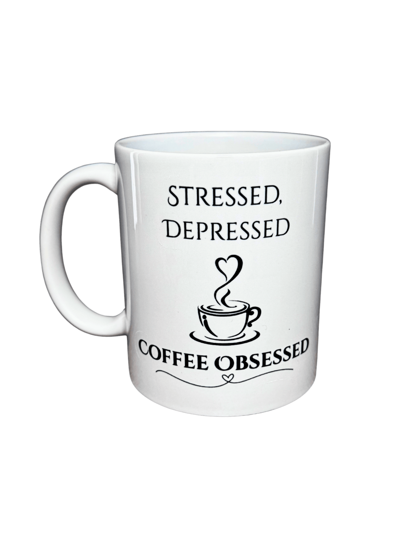 Stressed + Depressed Mug - Evolve Supply Co. Evolve Supply Co.
