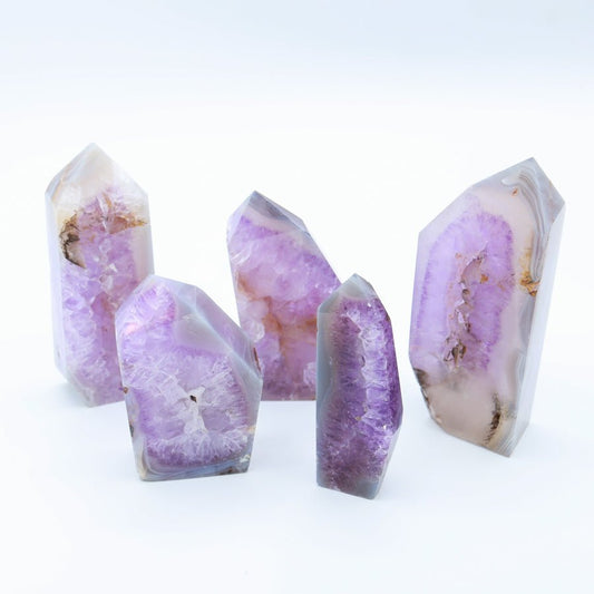 Druzy Amethyst Tower - Evolve Supply Co. Evolve Supply Co.