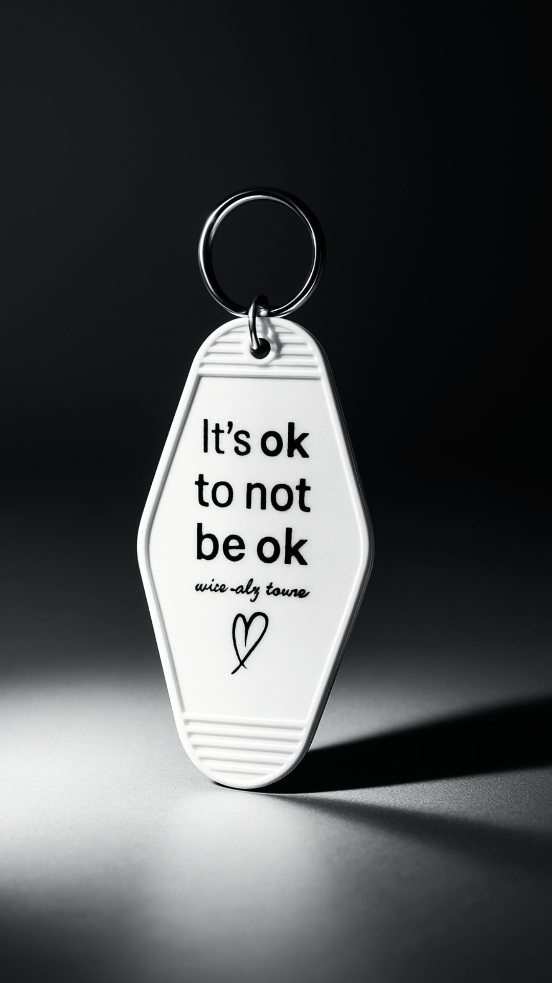 It’s ok to not be ok Keychain - Evolve Supply Co. Evolve Supply Co.