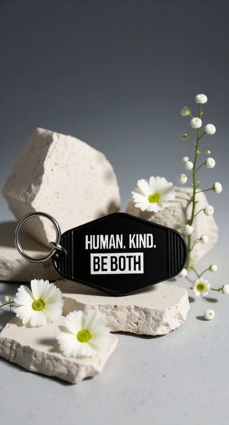 Human Kind Keychain - Evolve Supply Co. Evolve Supply Co.