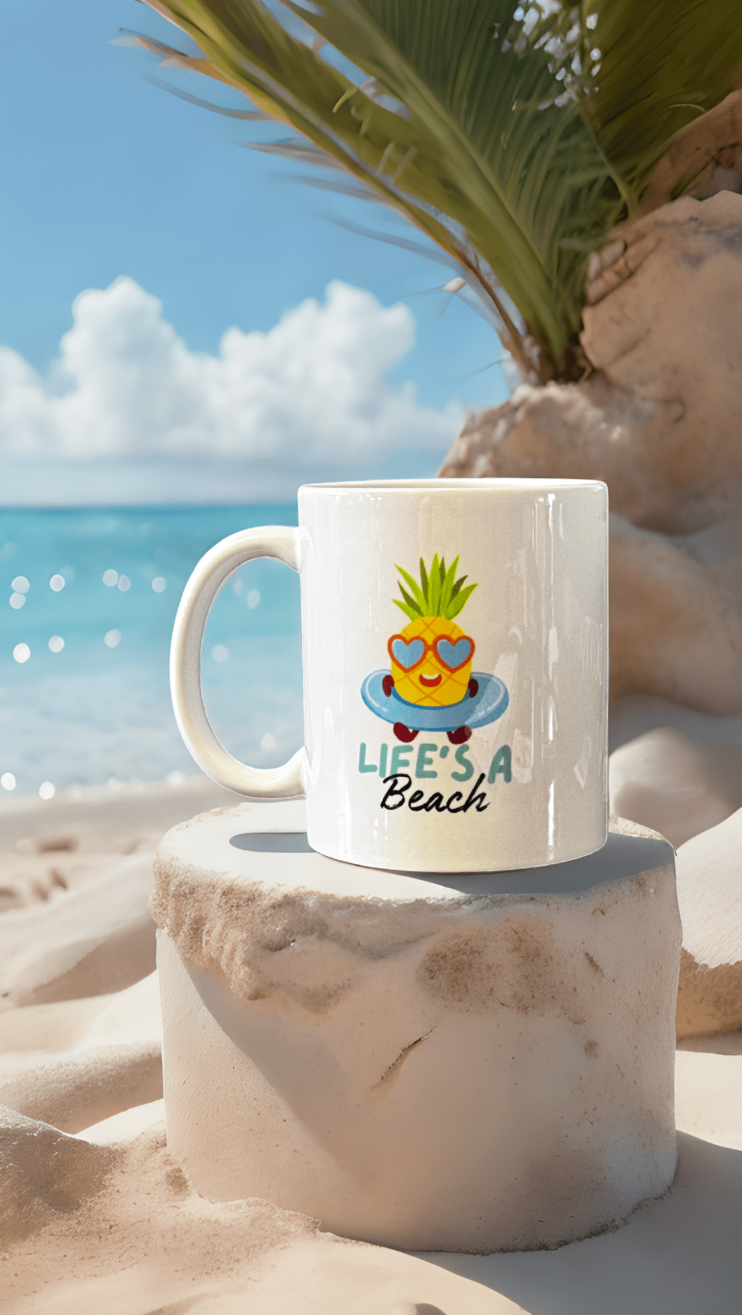 Life's A Beach Mug - Evolve Supply Co. Evolve Supply Co.