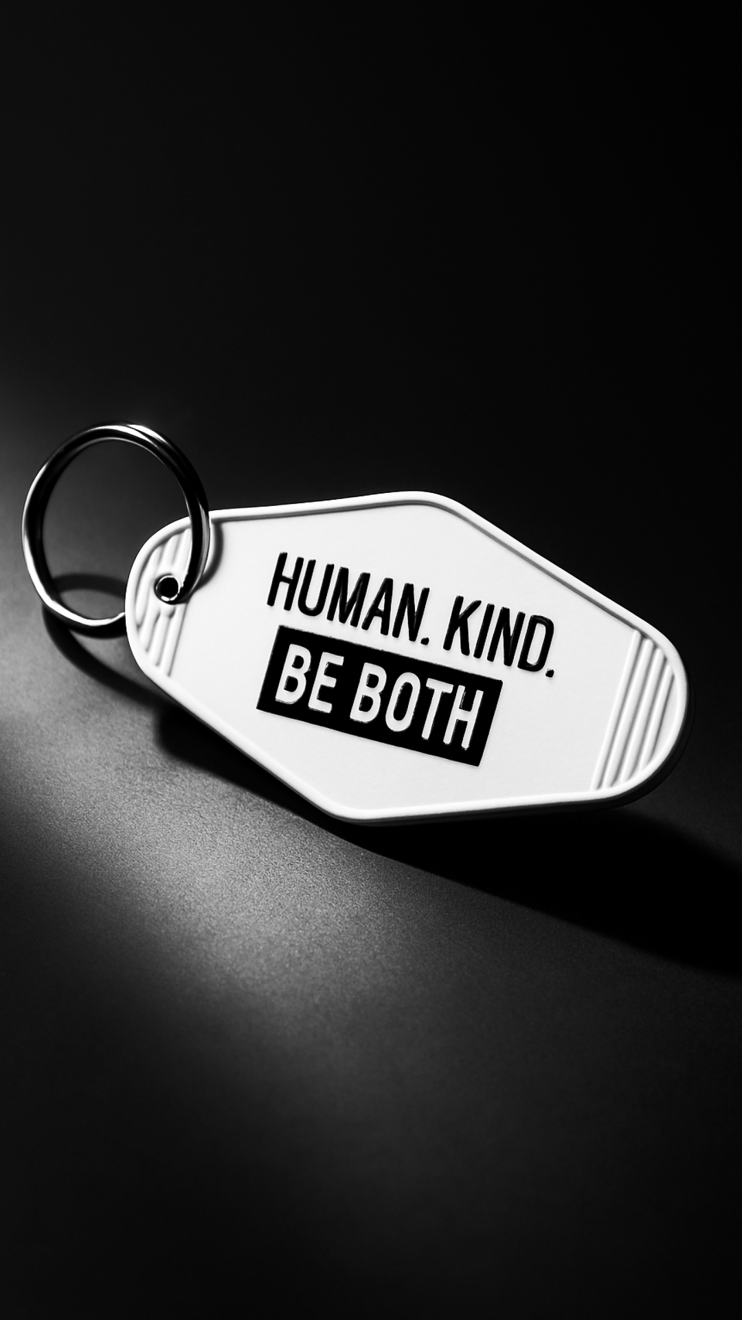 Human Kind Keychain - Evolve Supply Co. Evolve Supply Co.