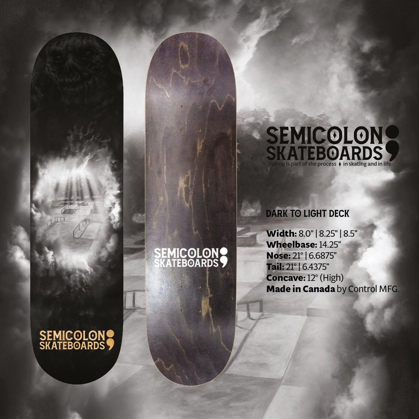 Dark to Light Deck - Evolve Supply Co. Evolve Supply Co.