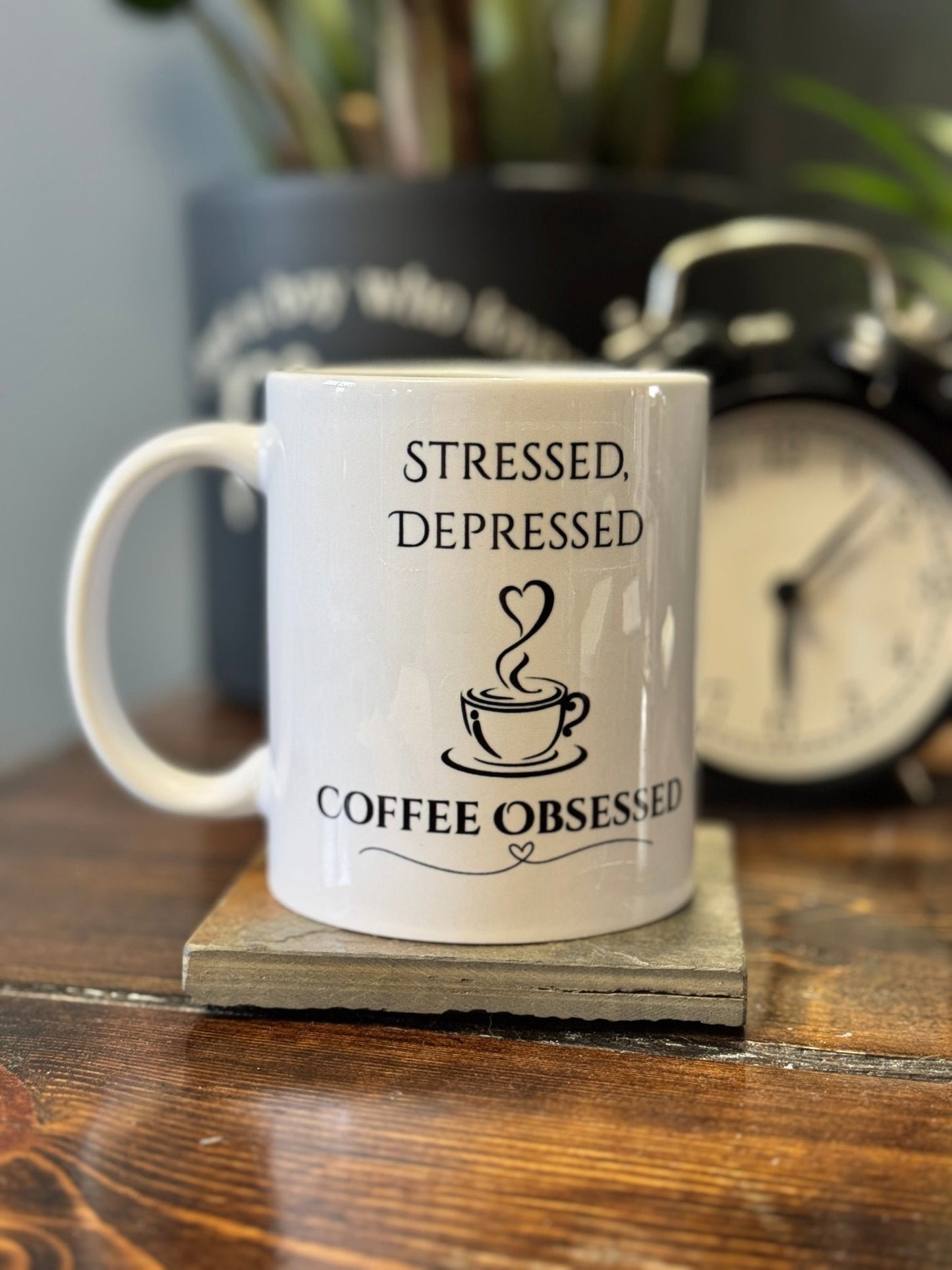 Stressed + Depressed Mug - Evolve Supply Co. Evolve Supply Co.