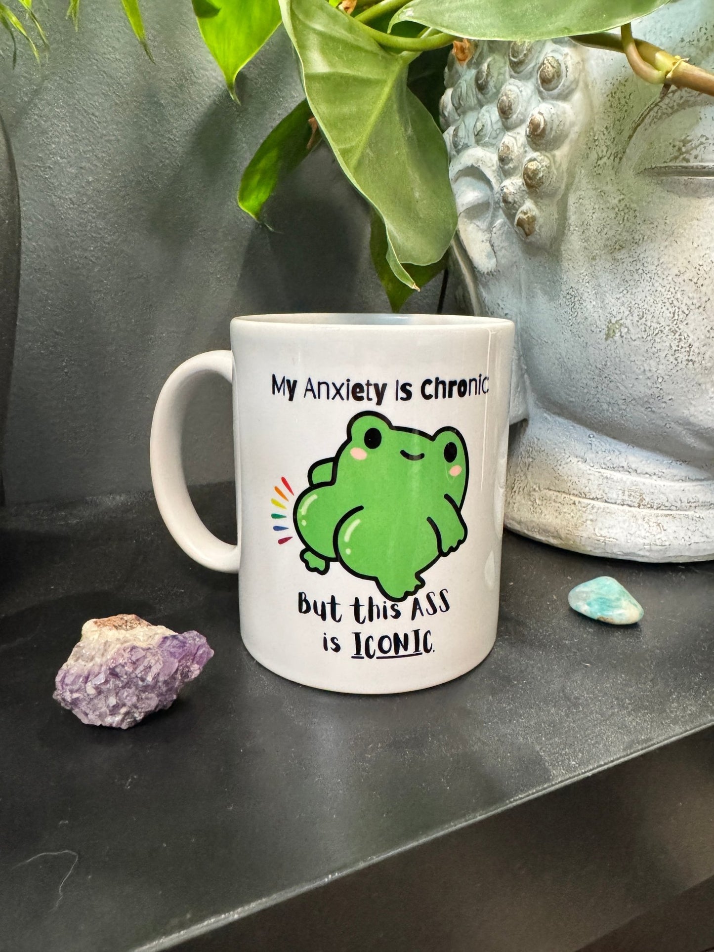 Anxiety Is Chronic Mug - Evolve Supply Co. Evolve Supply Co.