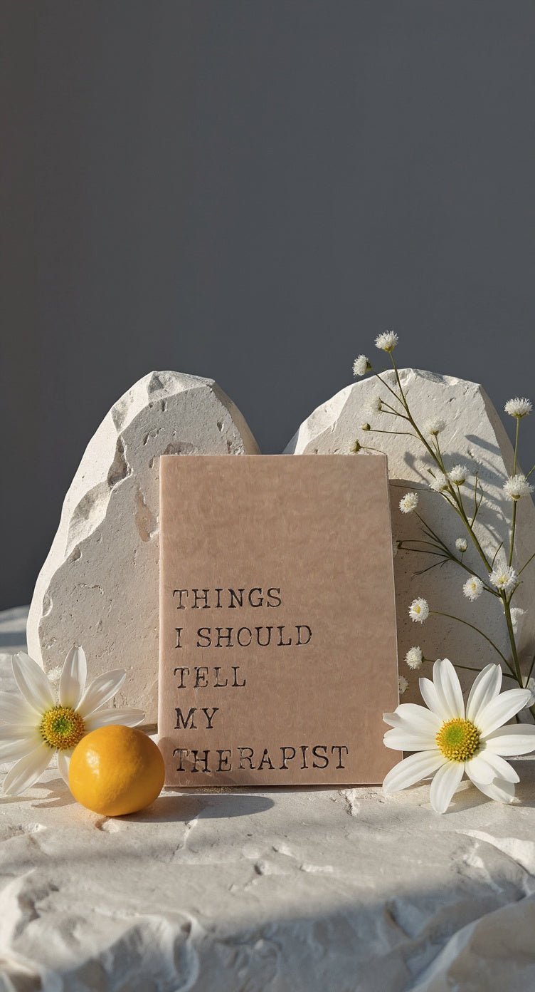Things I Should Tell My Therapist Journal - Evolve Supply Co. Evolve Supply Co.