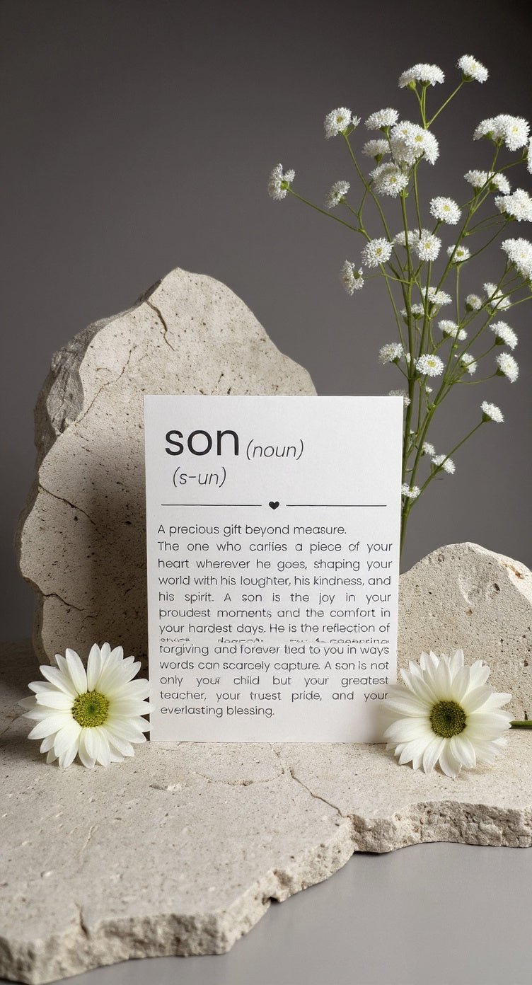 Son Card - Evolve Supply Co. Evolve Supply Co.