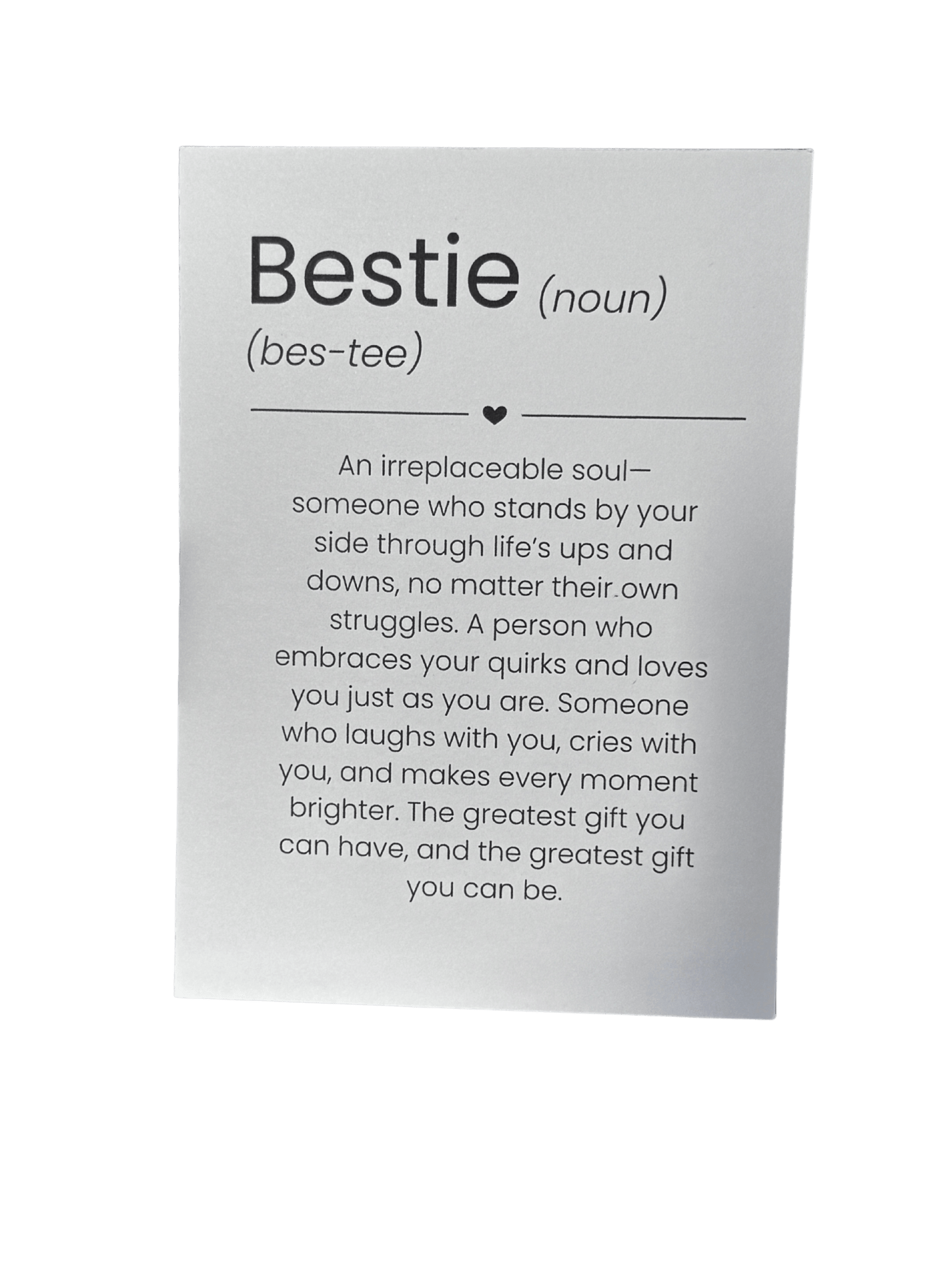 Bestie Card - Evolve Supply Co. Evolve Supply Co.