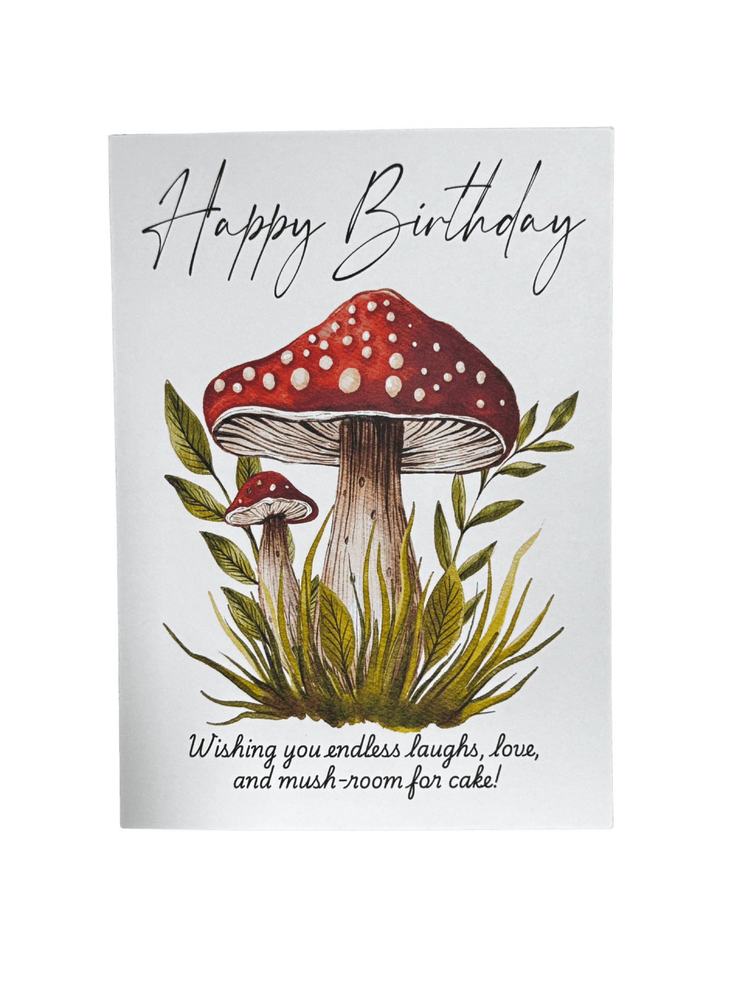 Mushroom Birthday Card - Evolve Supply Co. Evolve Supply Co.