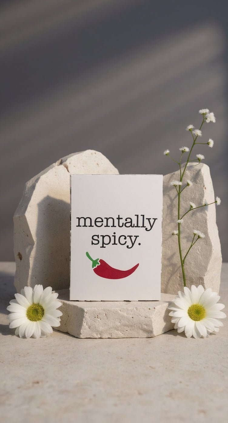 Mentally Spicy Card - Evolve Supply Co. Evolve Supply Co.