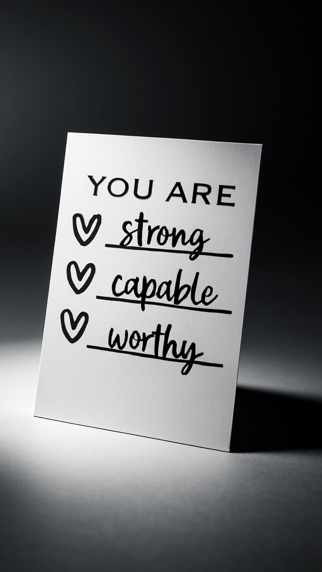 You Are… Card - Evolve Supply Co. Evolve Supply Co.