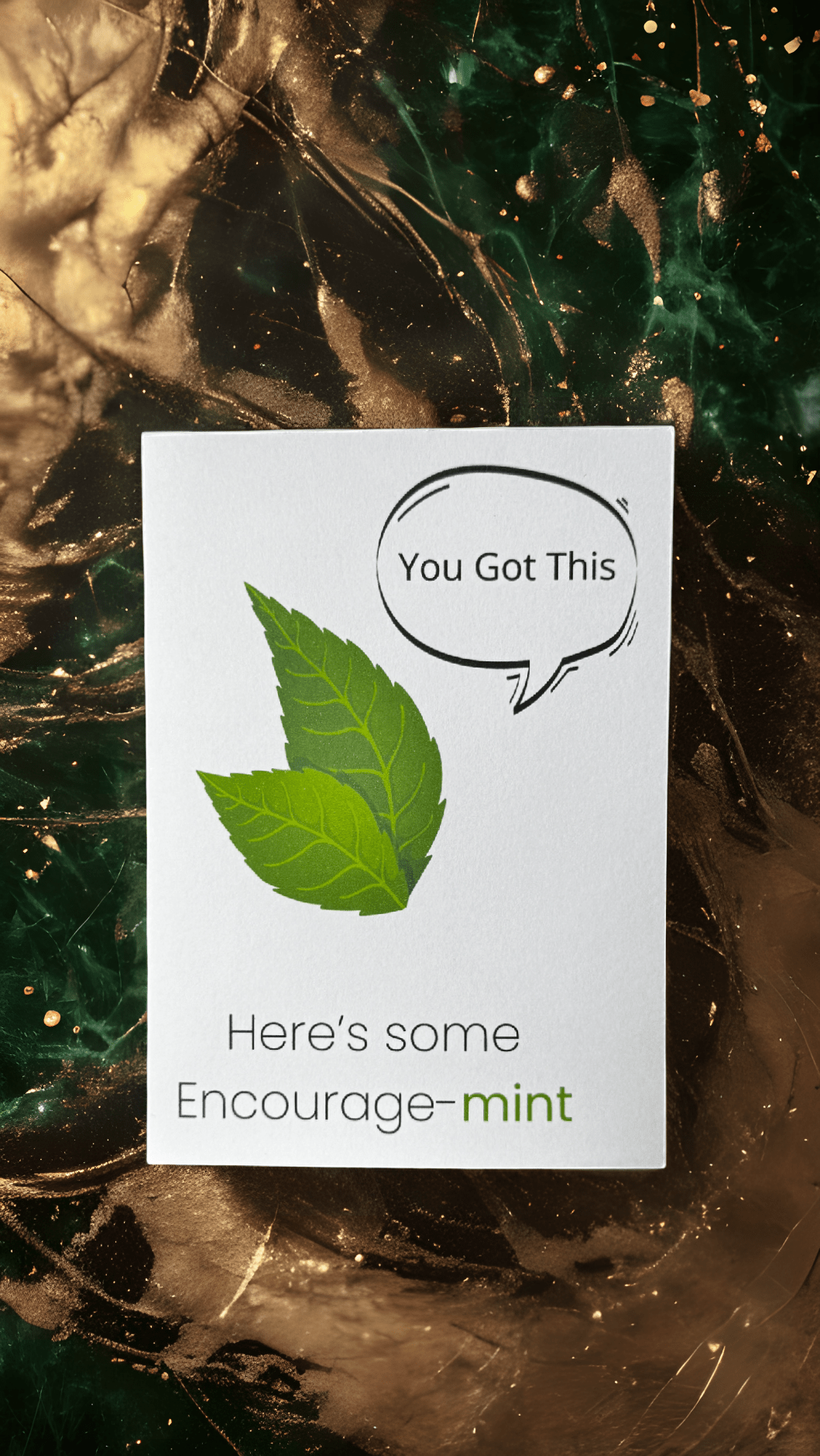 Encourage - Mint Card - Evolve Supply Co. Evolve Supply Co.