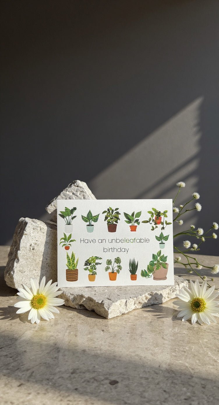 UnbeLEAFable Birthday Card - Evolve Supply Co. Evolve Supply Co.