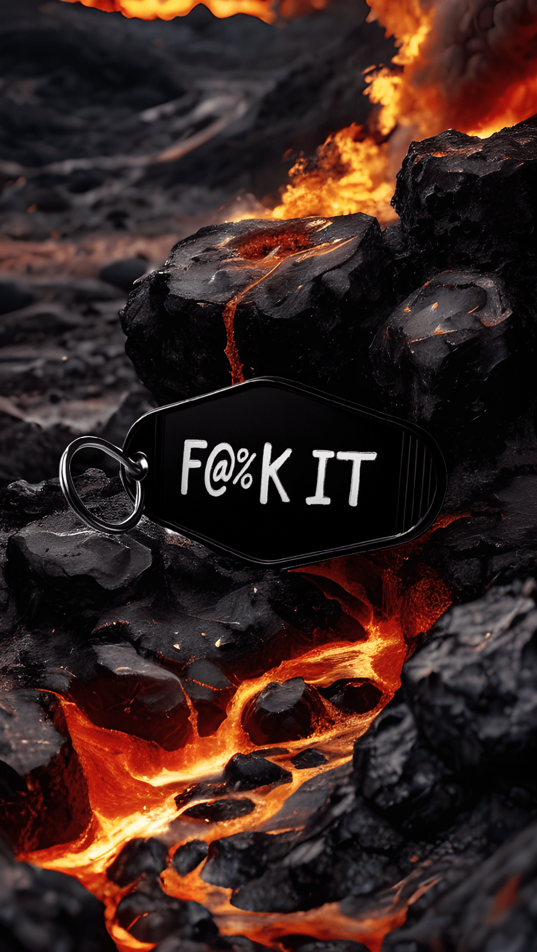 Fuck it Keychain - Evolve Supply Co. Evolve Supply Co.
