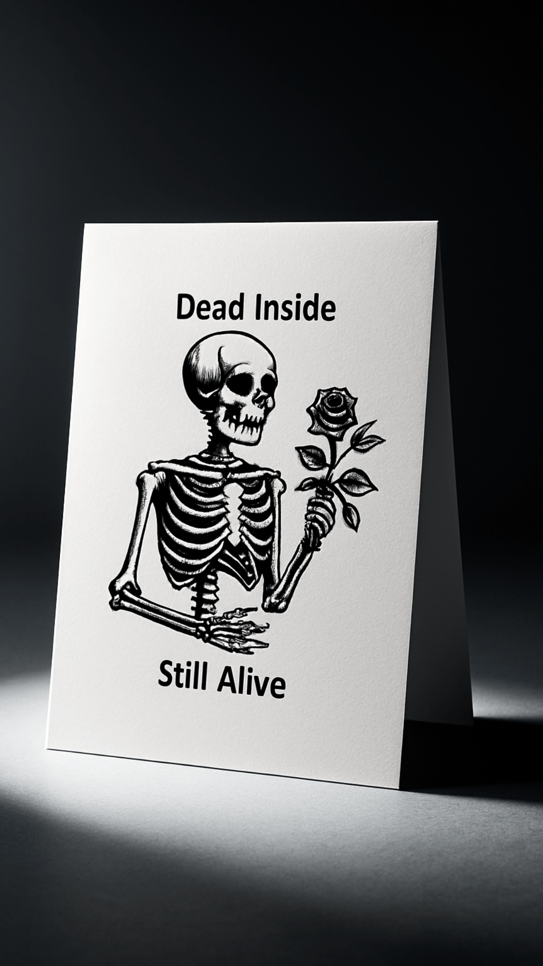 Dead Inside Card - Evolve Supply Co. Evolve Supply Co.