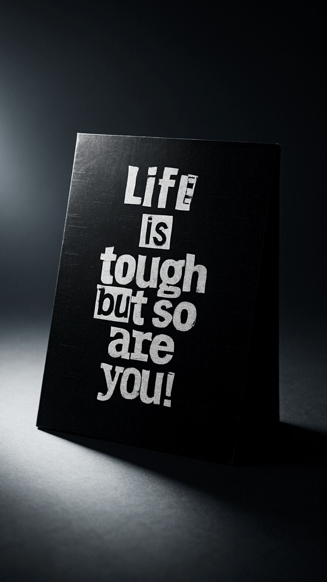 Life is Tough Card - Evolve Supply Co. Evolve Supply Co.