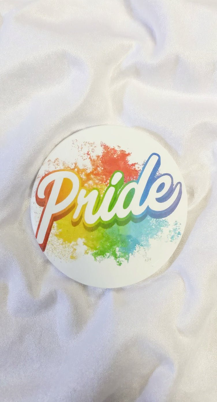 Pride Button Pin - Evolve Supply Co. Evolve Supply Co.