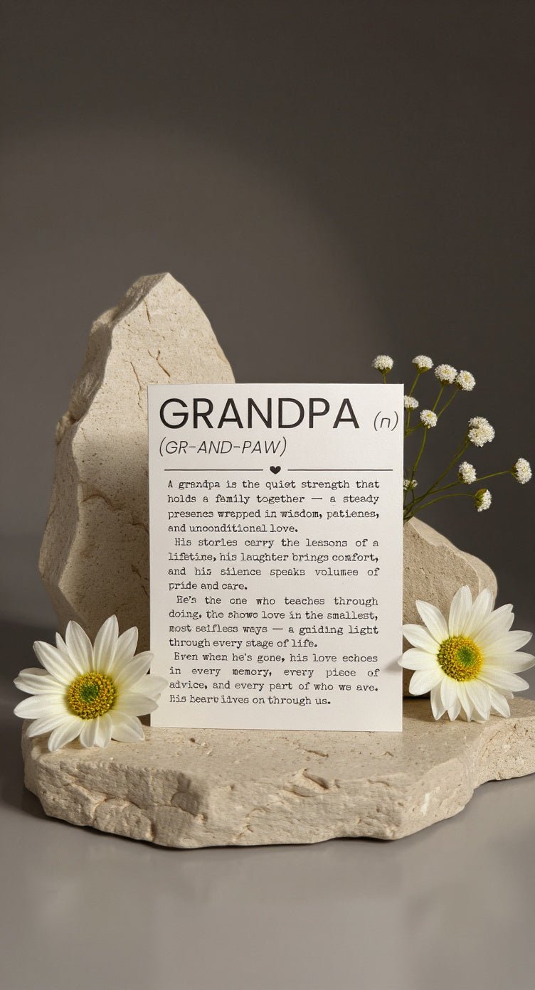 Grandpa Card - Evolve Supply Co. Evolve Supply Co.