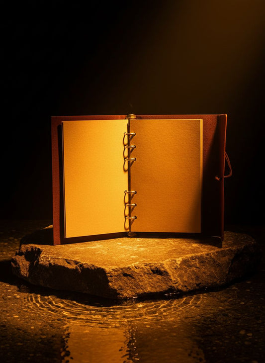 Leather Re - Fillable Journal - Evolve Supply Co. Evolve Supply Co.