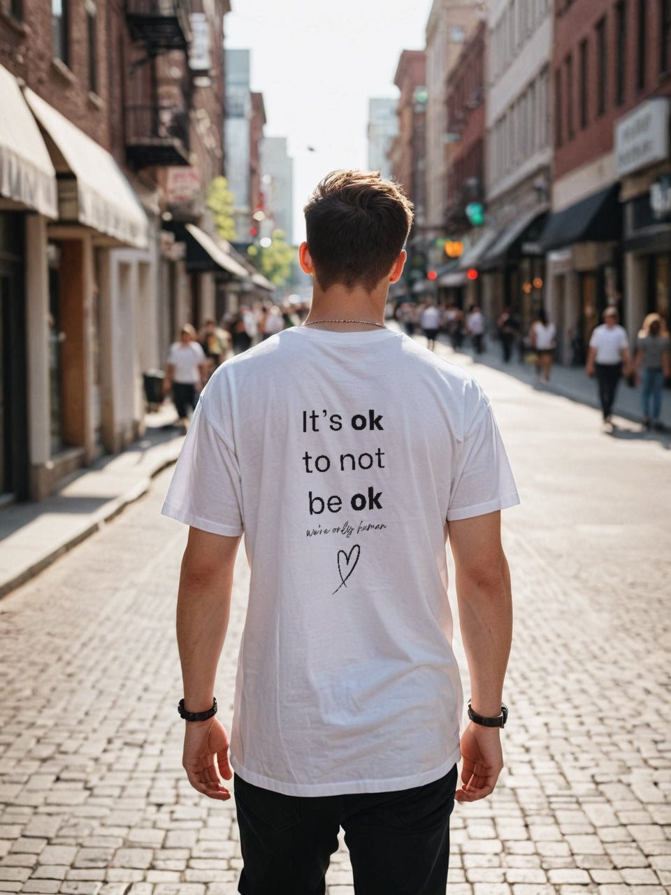 It’s Ok To Not Be Ok Tee - Evolve Supply Co. Evolve Supply Co.