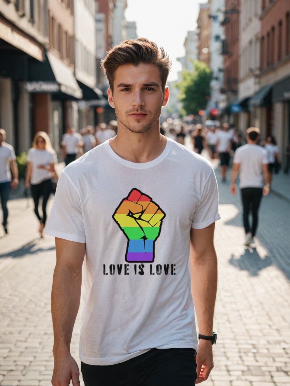 Love is Love Tee - Evolve Supply Co. Evolve Supply Co.