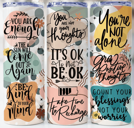 Gentle Reminders Tumbler - Evolve Supply Co. Evolve Supply Co.
