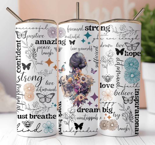 Affirmation Tumbler - Evolve Supply Co. Evolve Supply Co.