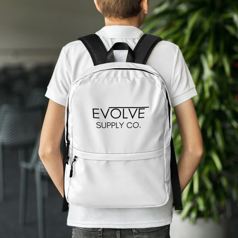 Evolve Classic Daypack White - Evolve Supply Co. Evolve Supply Co.