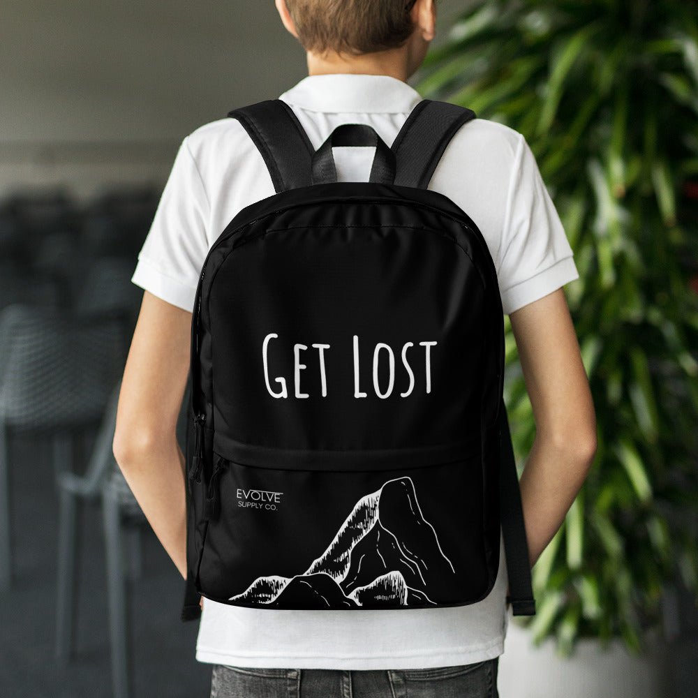Get Lost Daypack BLK - Evolve Supply Co. Evolve Supply Co.