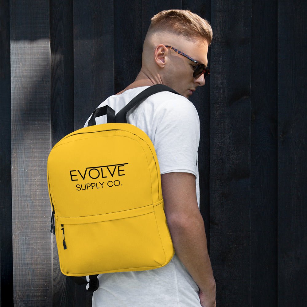 Evolve Classic Daypack Yellow - Evolve Supply Co. Evolve Supply Co.