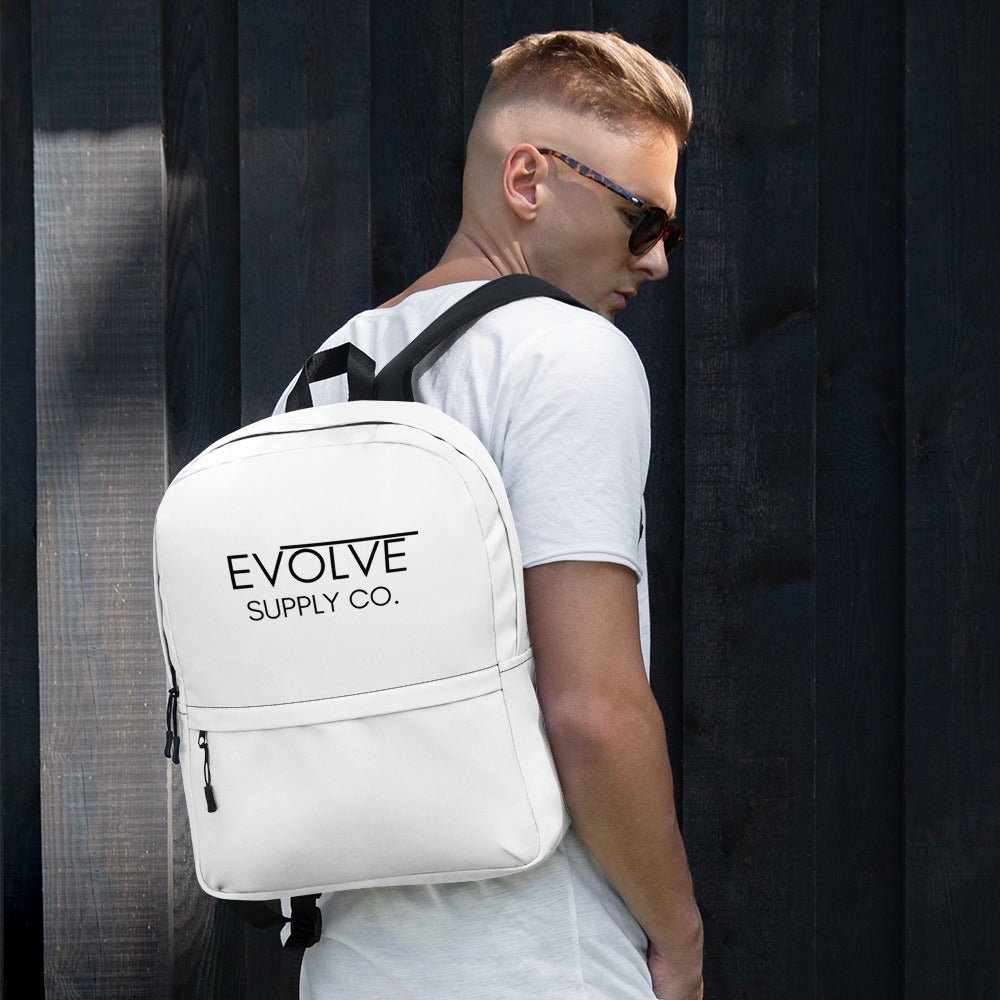 Evolve Classic Daypack White - Evolve Supply Co. Evolve Supply Co.