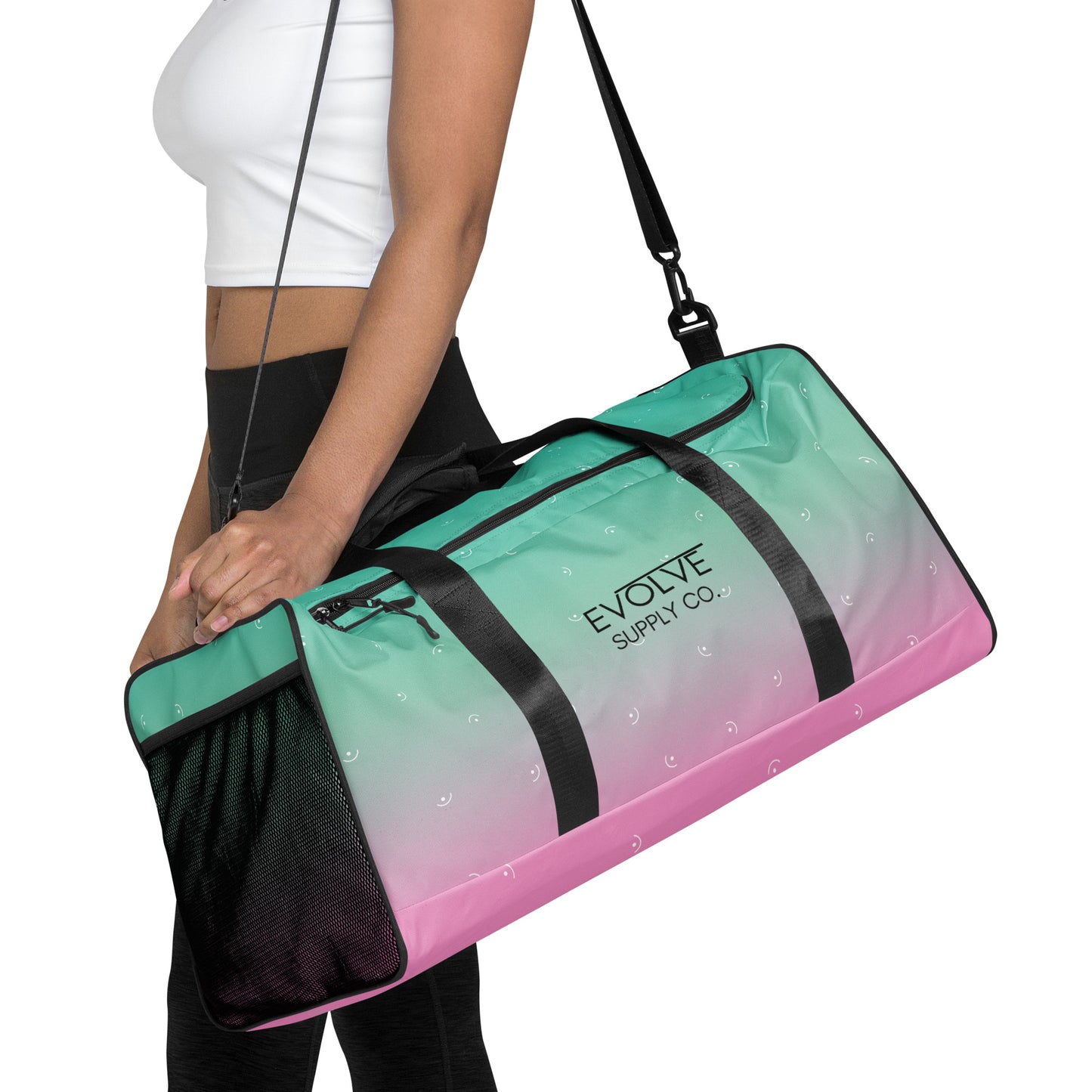 Pink Ombre Duffle - Evolve Supply Co. Evolve Supply Co.