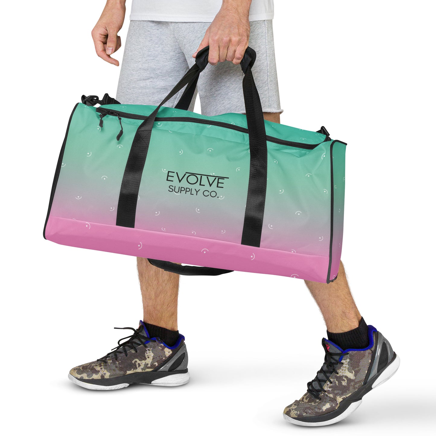 Pink Ombre Duffle - Evolve Supply Co. Evolve Supply Co.