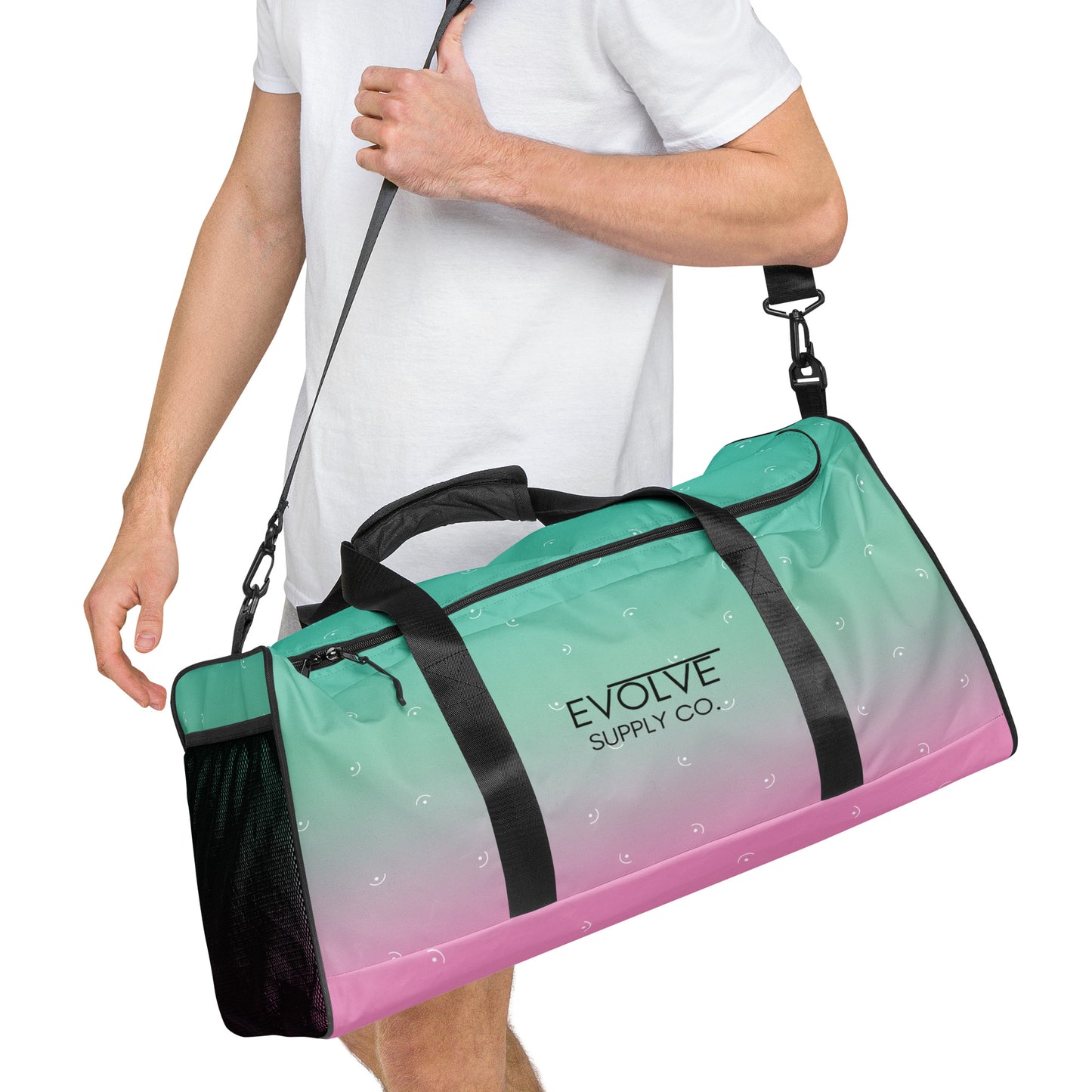 Pink Ombre Duffle - Evolve Supply Co. Evolve Supply Co.