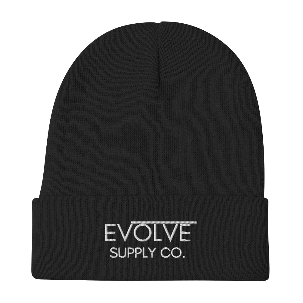 Evolve Supply Co. Embroidered Beanie - Evolve Supply Co. Evolve Supply Co.