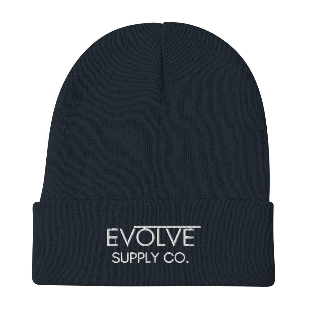 Evolve Supply Co. Embroidered Beanie - Evolve Supply Co. Evolve Supply Co.