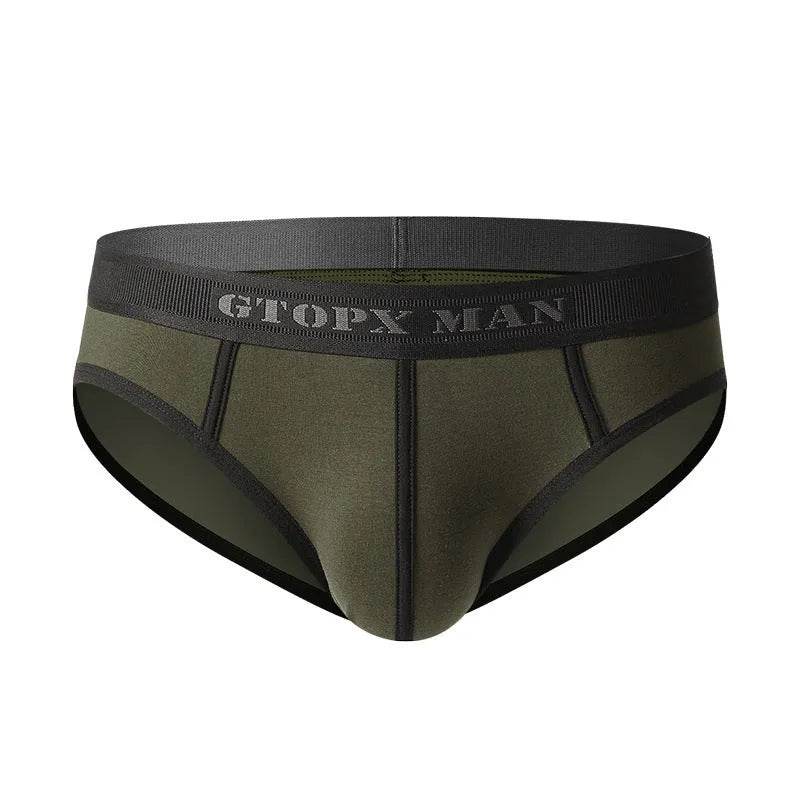 Otopx Thread Cotton Single - layer Elastic Briefs Pant underwear men - Evolve Supply Co. Evolve Supply Co.