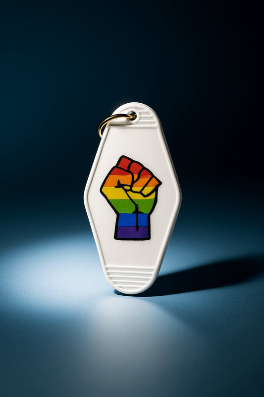 Love is Love Keychain - Evolve Supply Co. Evolve Supply Co.