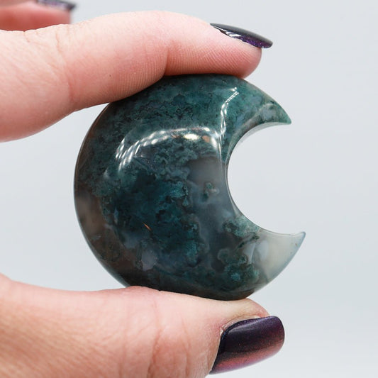 Moss Agate Moon - Evolve Supply Co. Evolve Supply Co.