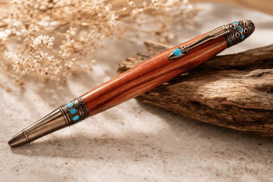 SANTA FE TURQUOISE INLAY PEN - Evolve Supply Co. Evolve Supply Co.