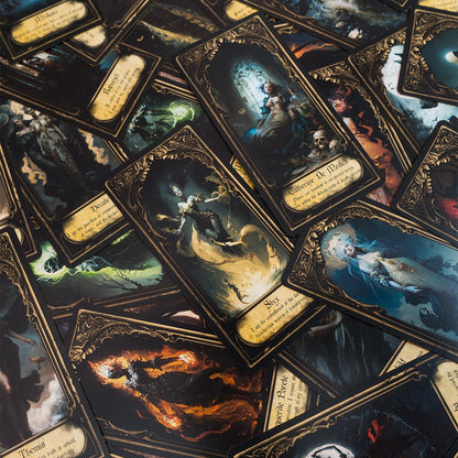 Obsidian Veil Oracle Deck - Evolve Supply Co. Evolve Supply Co.