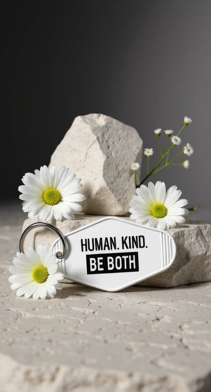 Human Kind Keychain - Evolve Supply Co. Evolve Supply Co.