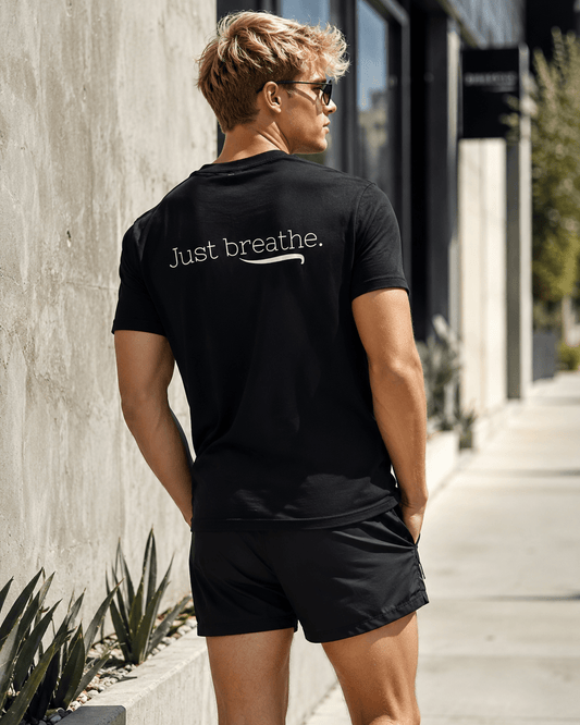 Just Breathe Tee - Evolve Supply Co. Evolve Supply Co.