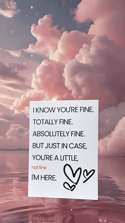 I Know You’re Fine Card - Evolve Supply Co. Evolve Supply Co.