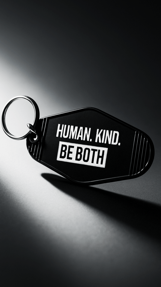 Human Kind Keychain - Evolve Supply Co. Evolve Supply Co.