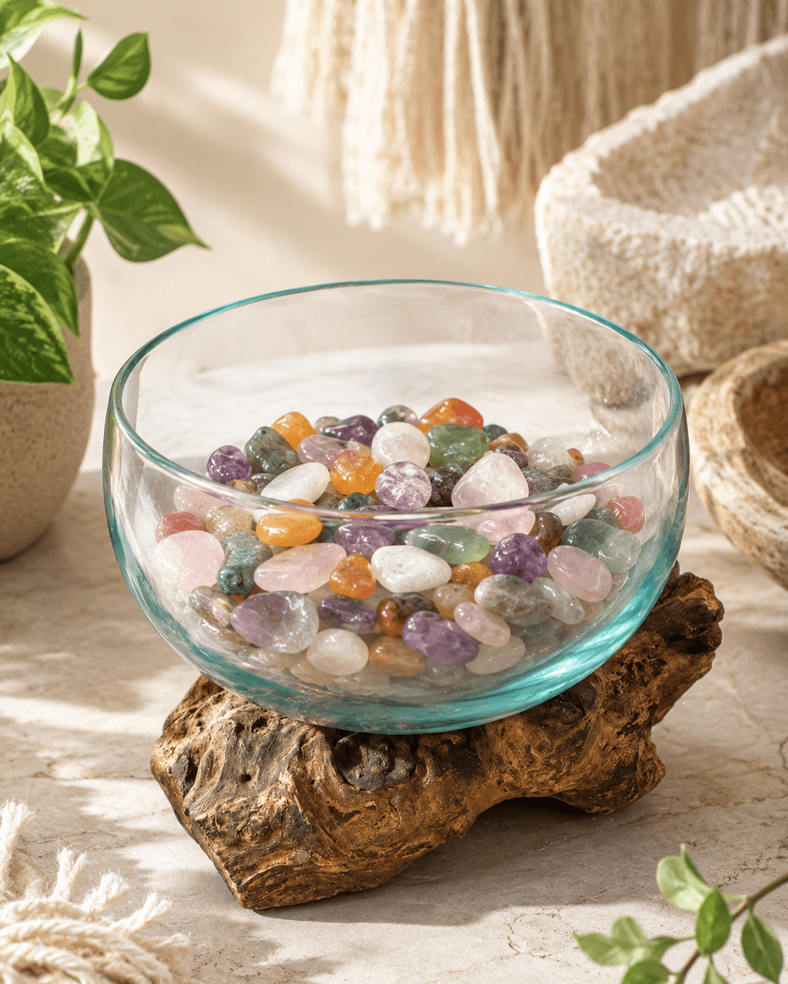 Assorted Crystal hearts - Evolve Supply Co. Evolve Supply Co.