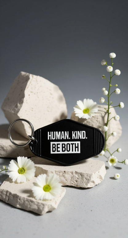 Human Kind Keychain - Evolve Supply Co. Evolve Supply Co.